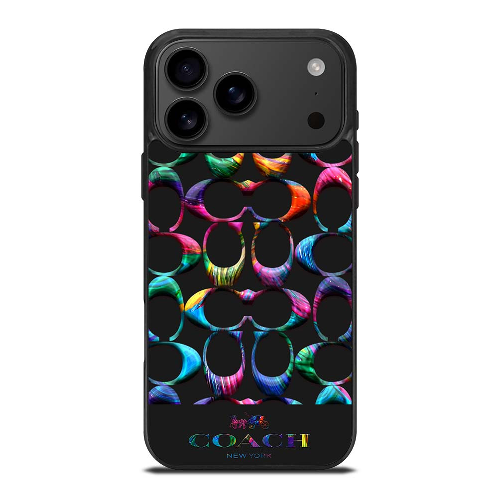 COACH NEW YORK RAINBOW iPhone 17 Pro Max Case